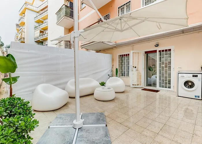 דירה 96 Degli Ubaldi Charming Suite With Terrace Near The Vatican And The Metro *