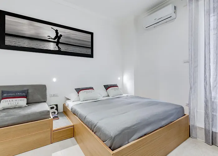 דירה 96 Degli Ubaldi Charming Suite With Terrace Near The Vatican And The Metro רומא